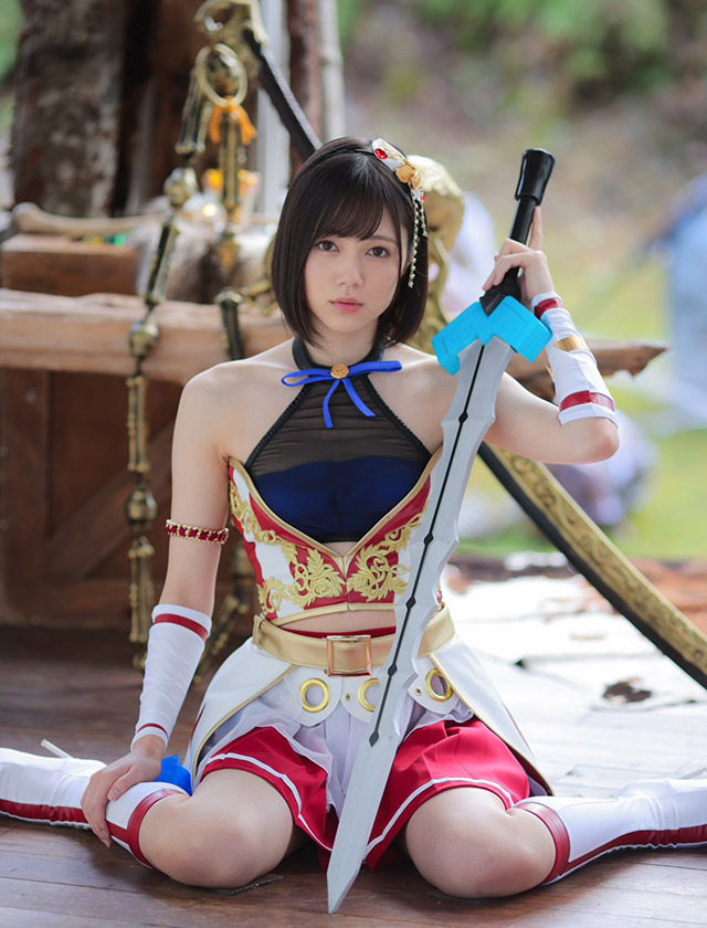 动漫可爱的小天使cosplay